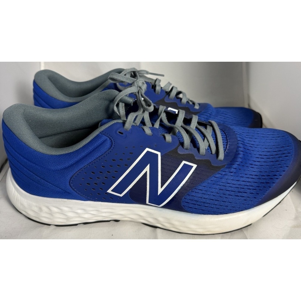 New Balance 520 Men's Athletic Running Shoes Blue Gray White Mesh US 15D M520LR7 - Picture 3 of 9